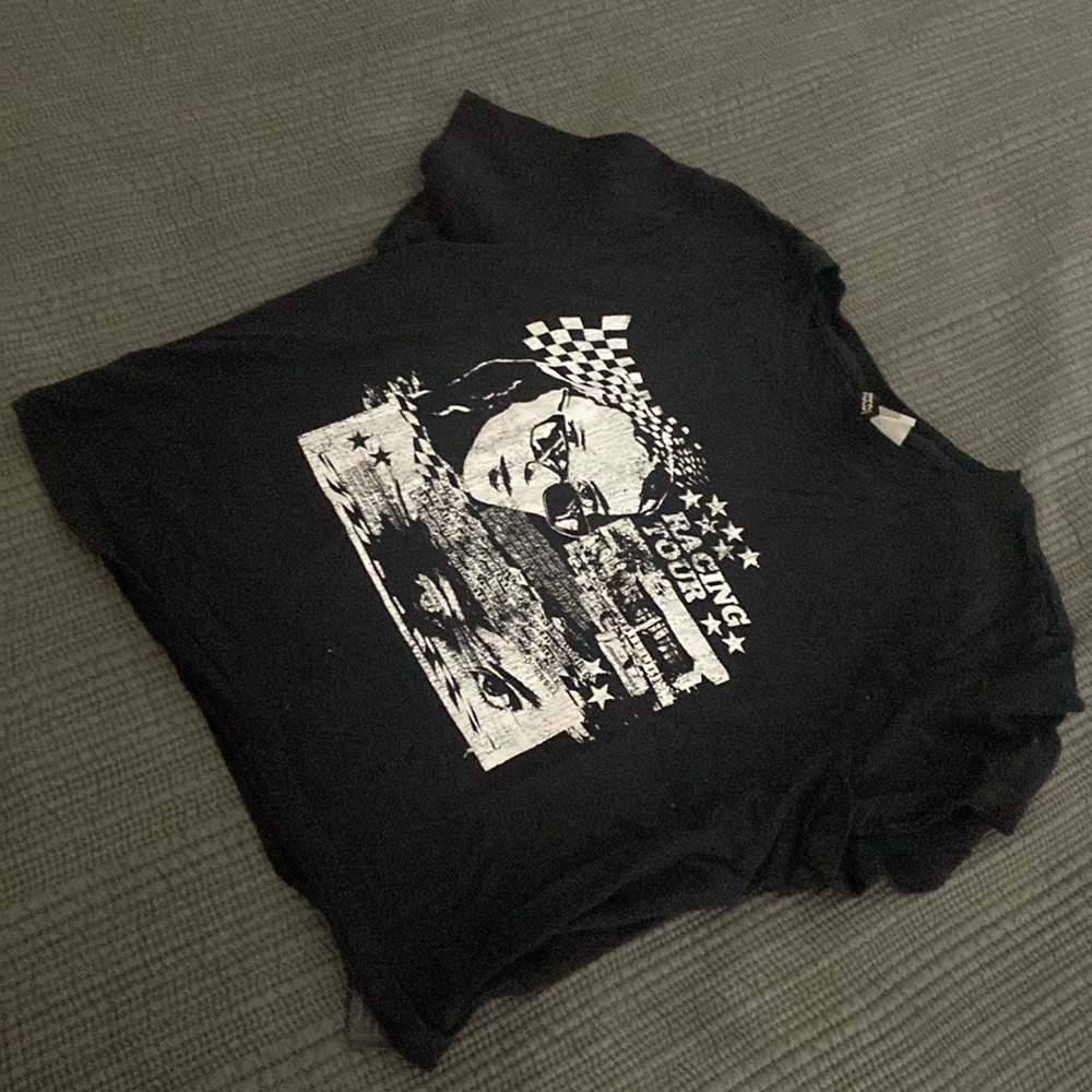 Black Racing Tour Tee